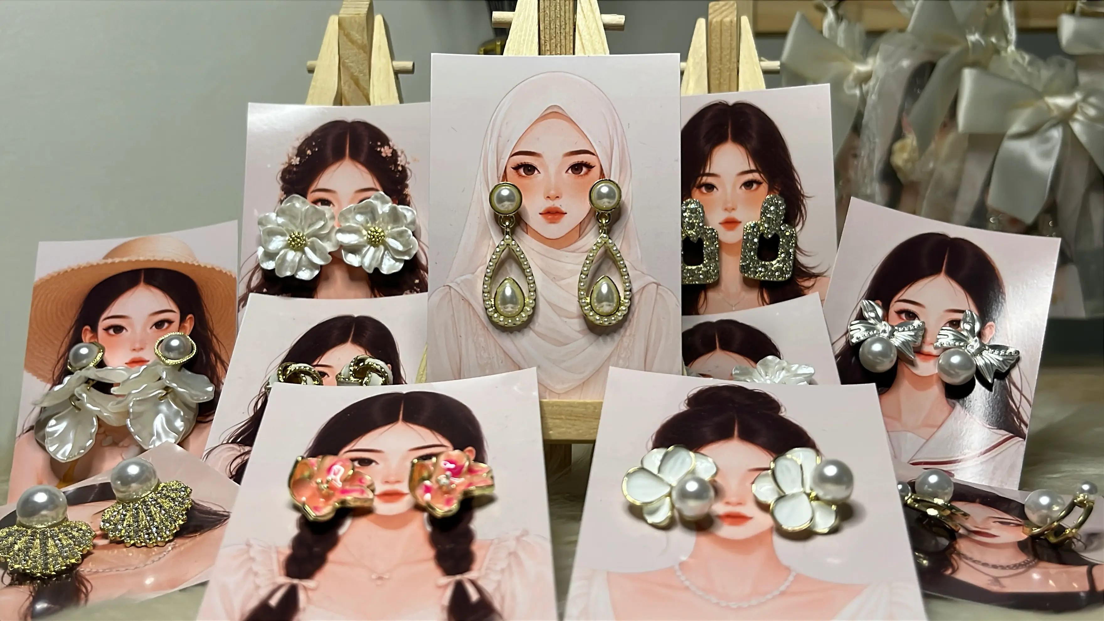 Earrings styled to reflect your personal fashion persona