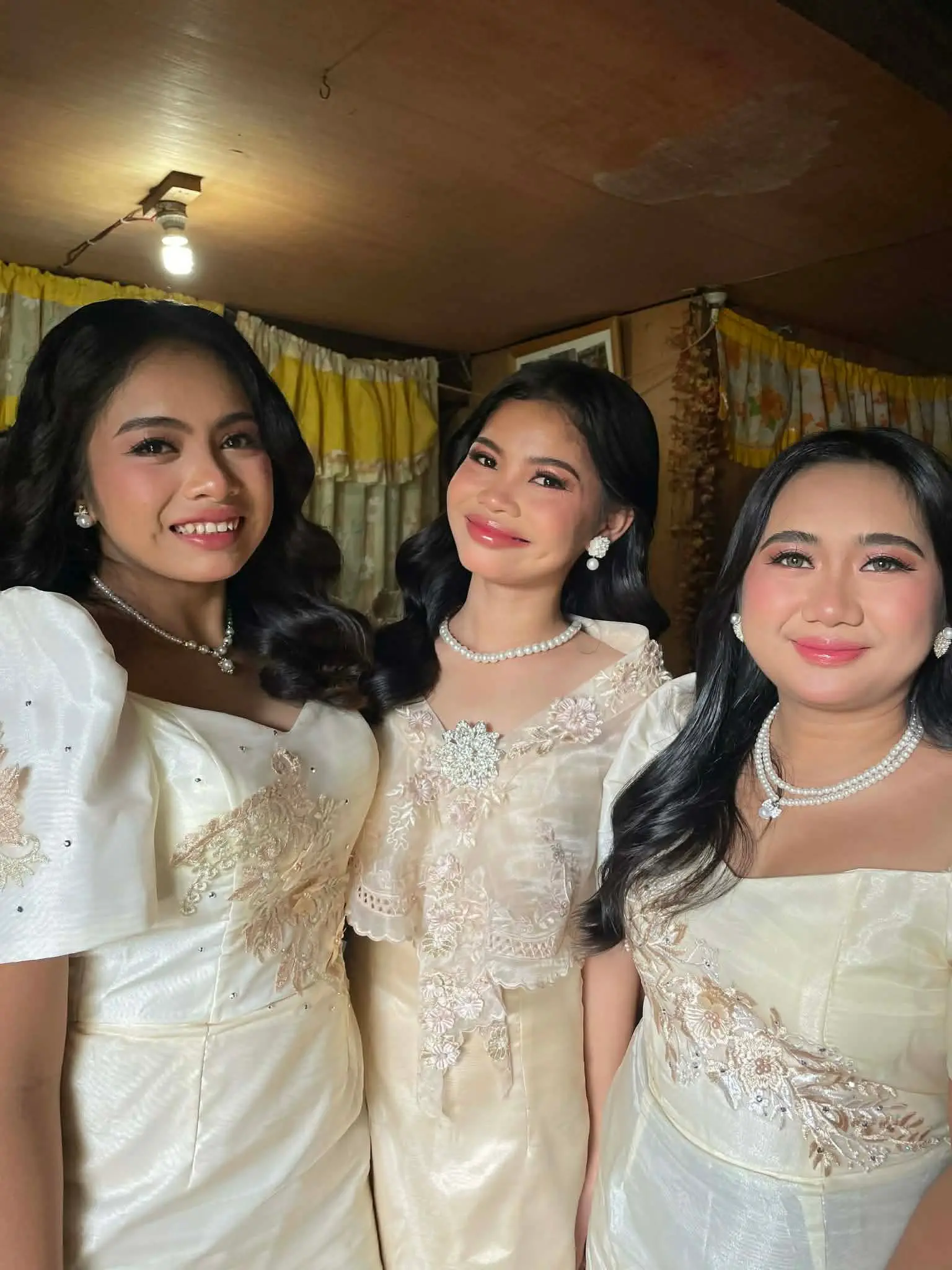 BS Bio Graduates wearing Jeyiee earrings